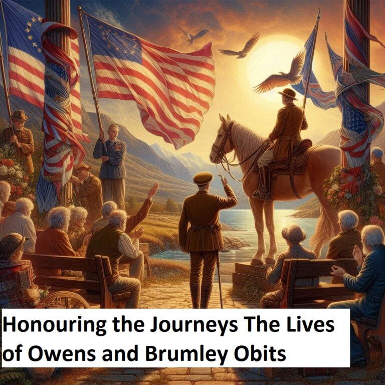 Honouring the Journeys The Lives of Owens and Brumley Obits