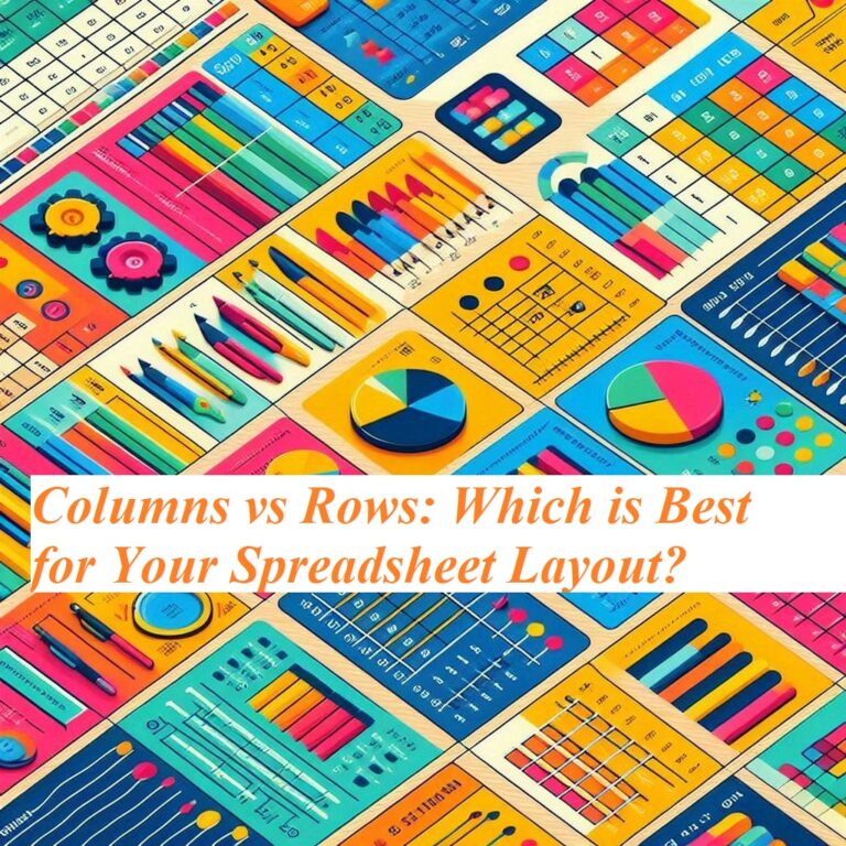 Columns vs Rows: Which is Best for Your Spreadsheet Layout?